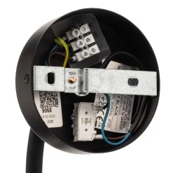 Wandlamp Eye Flex S, zwart