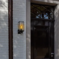 Wandlamp Flair kap boven 1-lamp camera