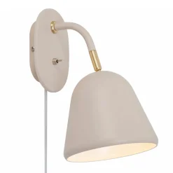 Wandlamp Fleur met mooie messingdetails