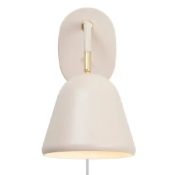Wandlamp Fleur met mooie messingdetails