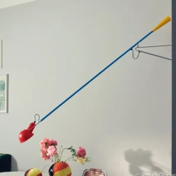 Wandlamp FLOS 265 van staal, chromatica