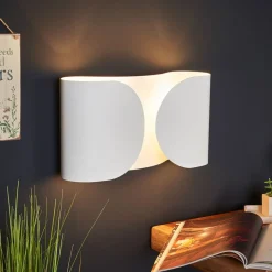 Wandlamp FLOS Foglio, wit