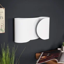 Wandlamp FLOS Foglio, wit