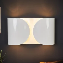 Wandlamp FLOS Foglio, wit