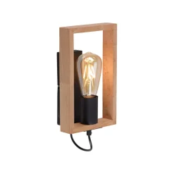 Wandlamp Frame van hout