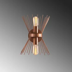 Wandlamp GMN-000010 omhoog/omlaag koper