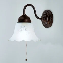 Wandlamp Gretchen met aangebracht antiek