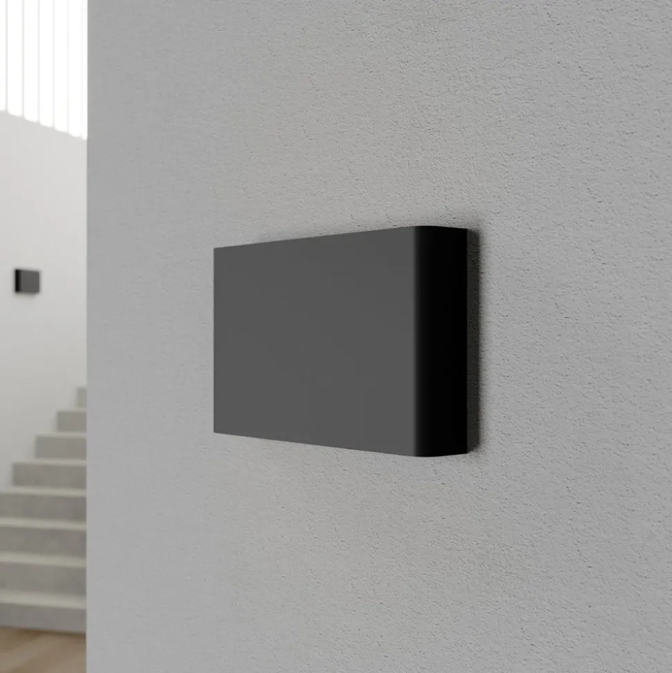 Wandlamp Haga, set van 3, grafiet, G9, up/down, 15 cm hoog