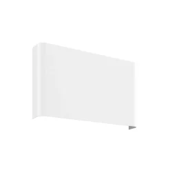 Wandlamp Haga, wit, metaal, G9, up/down, 25,5 cm breed