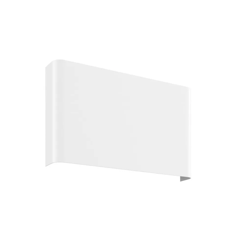 Wandlamp Haga, wit, metaal, G9, up/down, 25,5 cm breed