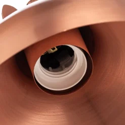 Wandlamp HAP-9082-CPR met schaararm, koper