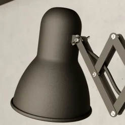 Wandlamp Harmony met schaararm, zwart