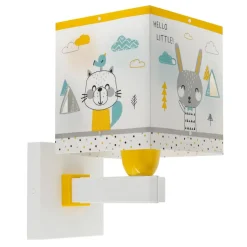 Wandlamp Hello Little met stekker