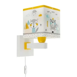 Wandlamp Hello Little met stekker