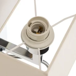 Wandlamp Hotel LED, wit, textiel, 2-lamps, LED leeslamp