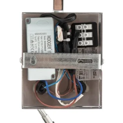 Wandlamp Hotel LED, wit, textiel, 2-lamps, LED leeslamp