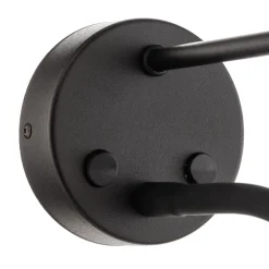 Wandlamp Hotel Plus met leeslampje, grijs