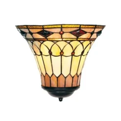 Wandlamp in Tiffany stijl Medusa