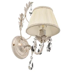 Wandlamp Karen 1-lamp ivoor