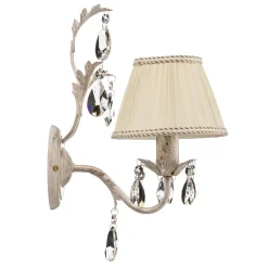 Wandlamp Karen 1-lamp ivoor