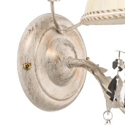 Wandlamp Karen 1-lamp ivoor