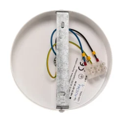 Wandlamp Kiba wit/goud met glazen bol