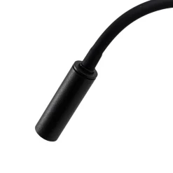 Wandlamp Lagos, 45 cm, zwart, leeslamp, verstelbaar, G9