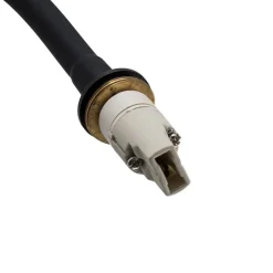 Wandlamp Lagos, 45 cm, zwart, leeslamp, verstelbaar, G9