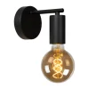 Wandlamp Leanne, zwart