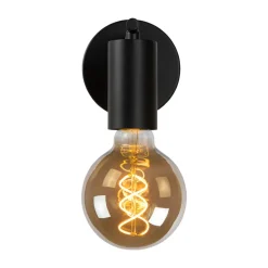 Wandlamp Leanne, zwart