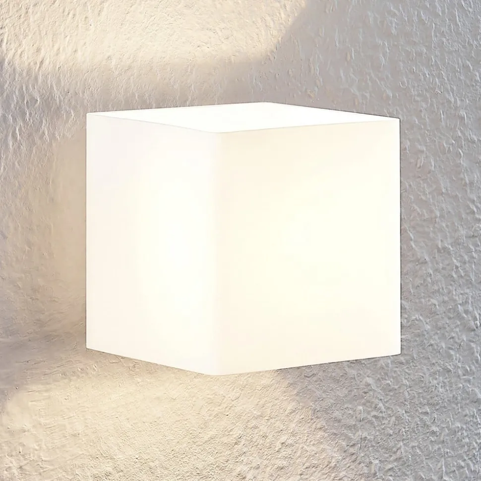 Wandlamp Lindby Nanda, hoekig