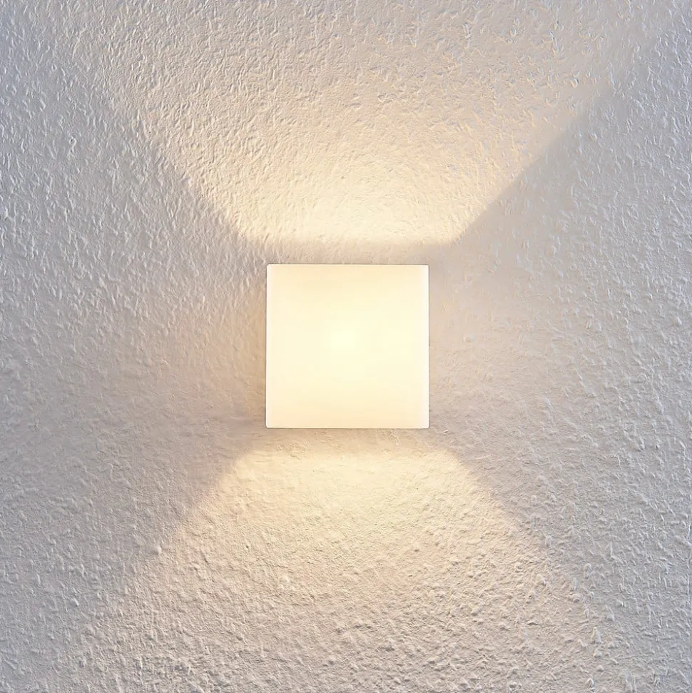 Wandlamp Lindby Nanda, hoekig