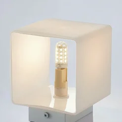 Wandlamp Lindby Nanda, hoekig