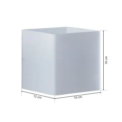 Wandlamp Lindby Nanda, hoekig