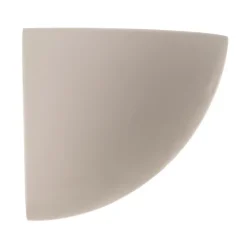 Wandlamp Lindby Pascali, hoogte 13 cm, wit, gips