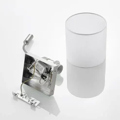 Wandlamp Lucande Brinja, 45 cm, draaibaar, leeslampje, E27