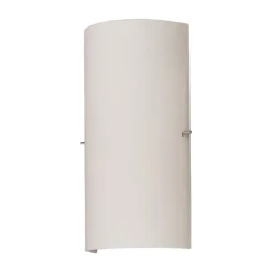 Wandlamp Lucande Sidra, hoogte 28 cm, glas, halfrond