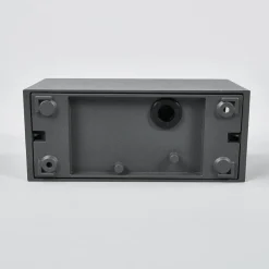 Wandlamp Lucande Xava, up/down, antraciet, 2-lamps, GU10