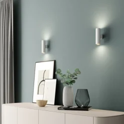 Wandlamp Marion, 2-lamps, wit