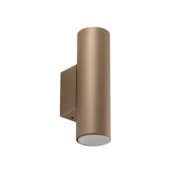 Wandlamp Marion Plus, goud, GU10, staal, hoogte 18 cm