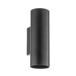 Wandlamp Marley 2-lamps zwart