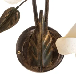 Wandlamp Miranda 2-lamps, brons