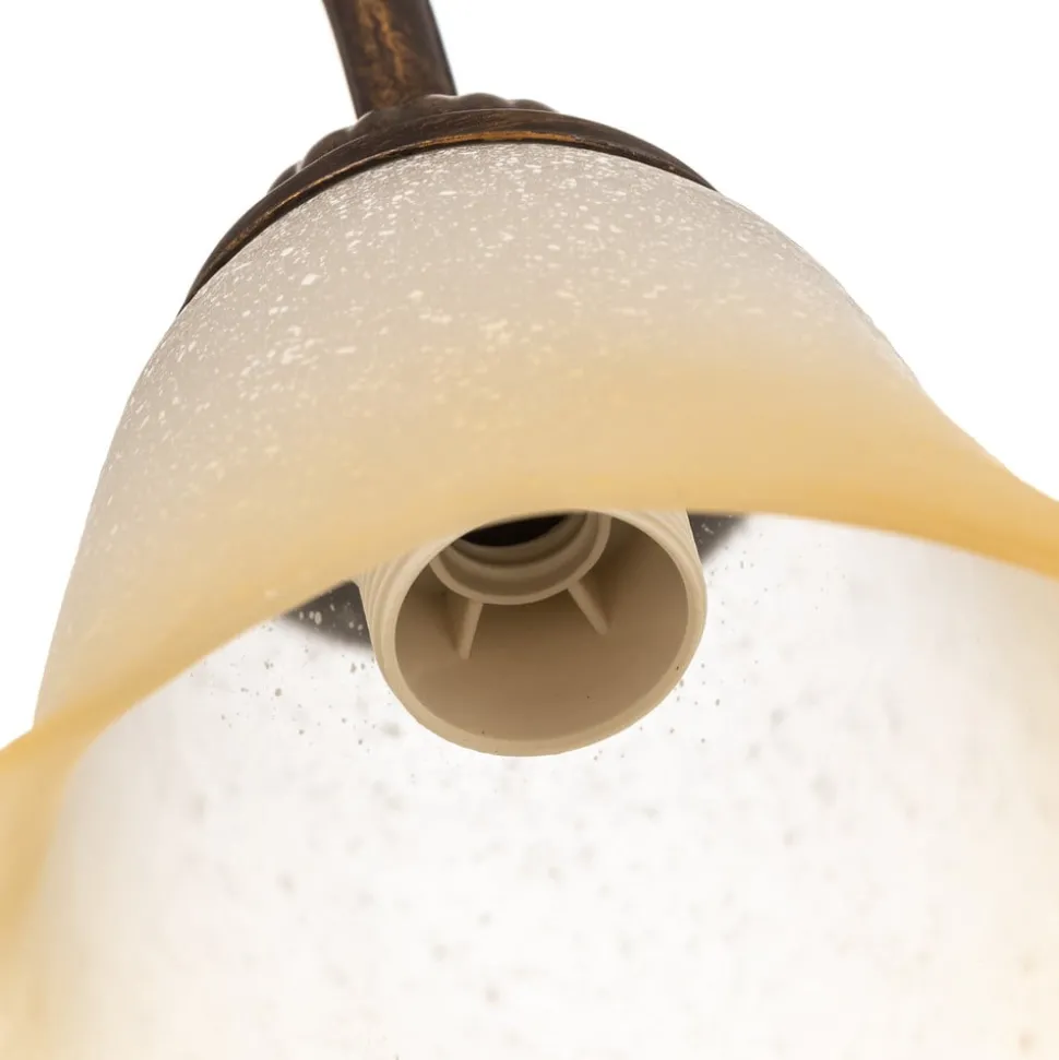 Wandlamp Miranda 2-lamps, brons