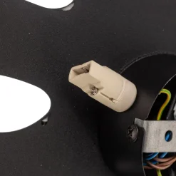 Wandlamp Monstera, bladvorm, 3 x G9, staal, zwart