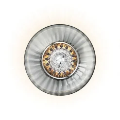 Wandlamp New Wave Optic, rookgrijs, Eyeball, stekker