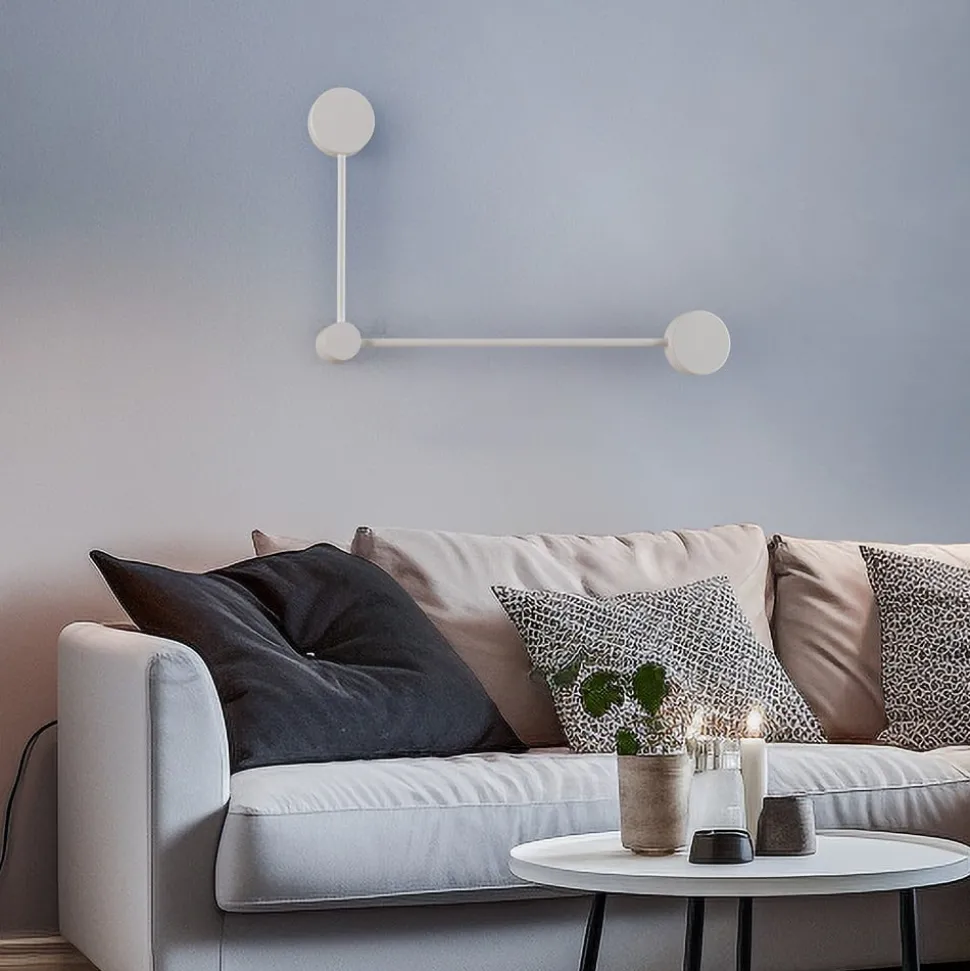 Wandlamp Orbit II 20/40, wit, 2-lamps