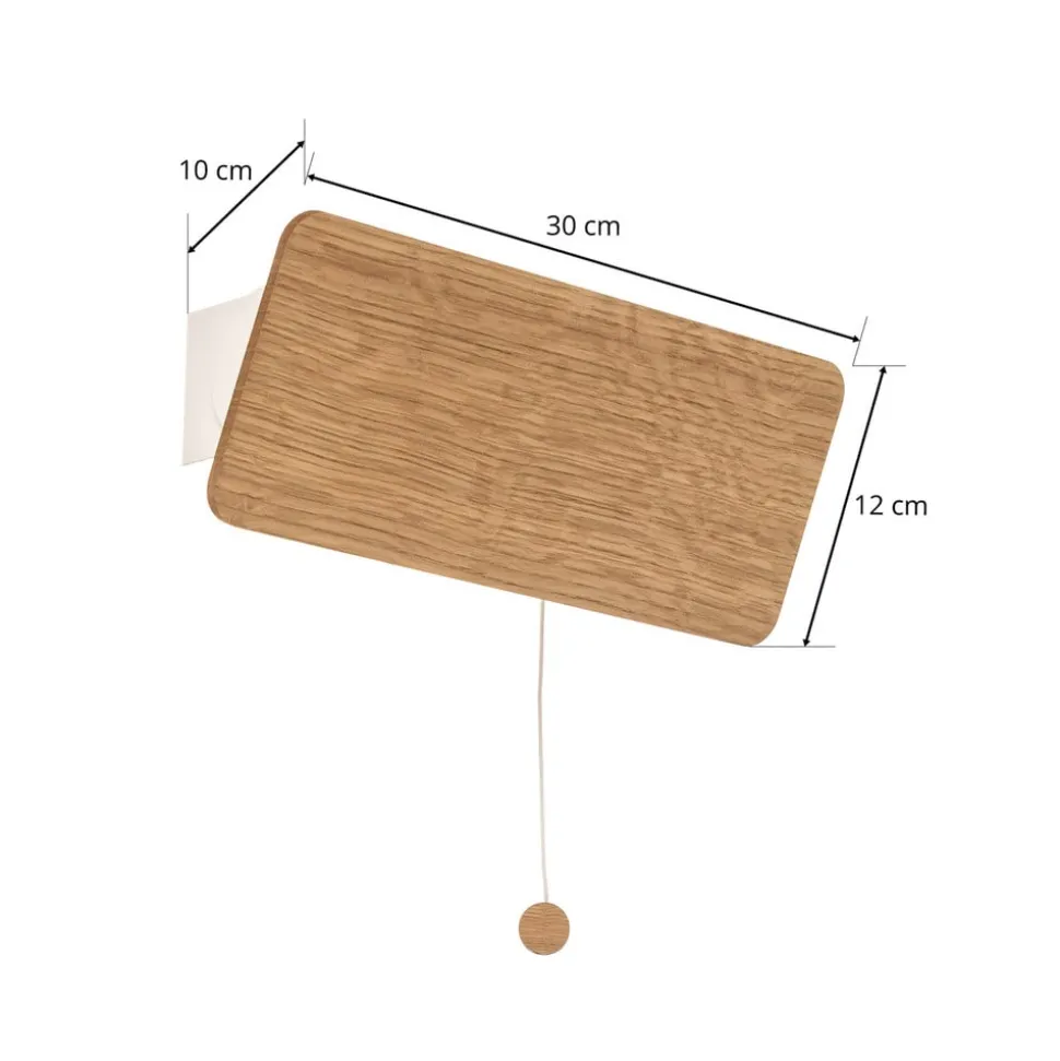 Wandlamp Oslo, verstelbaar, breedte 30 cm