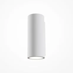 Wandlamp Parma van gips, 8x20 cm