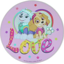Wandlamp Paw Patrol Positive Pups, roze
