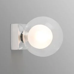 Wandlamp Perla, chroom